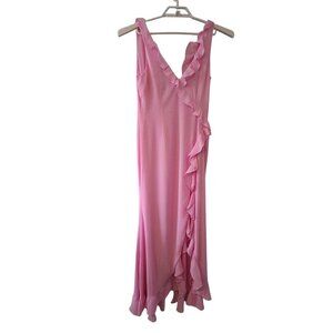 Runaway the Label nwt Suzannah dress womens Small maxi formal pink wedding